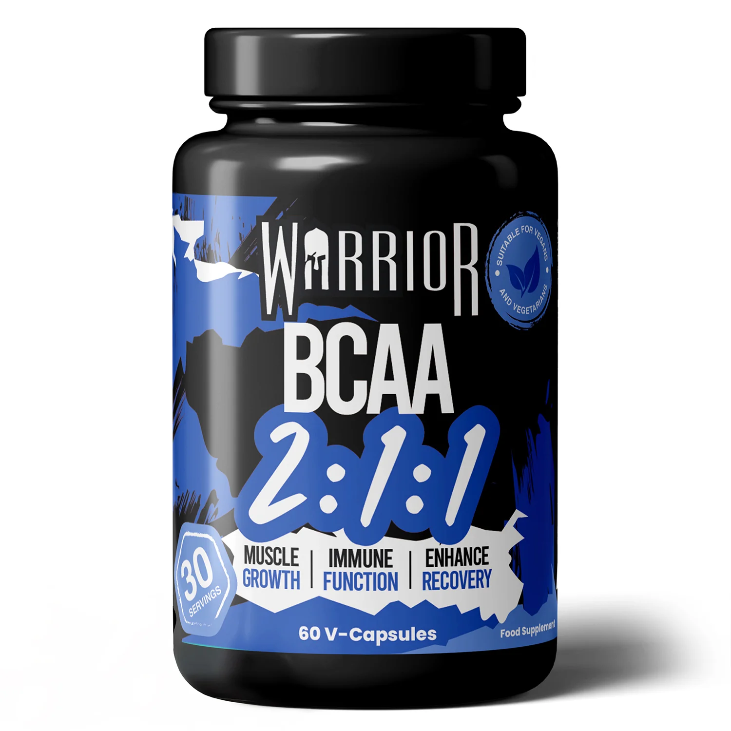 Warrior BCAA 2:1:1 - 60 Caps - Image 8
