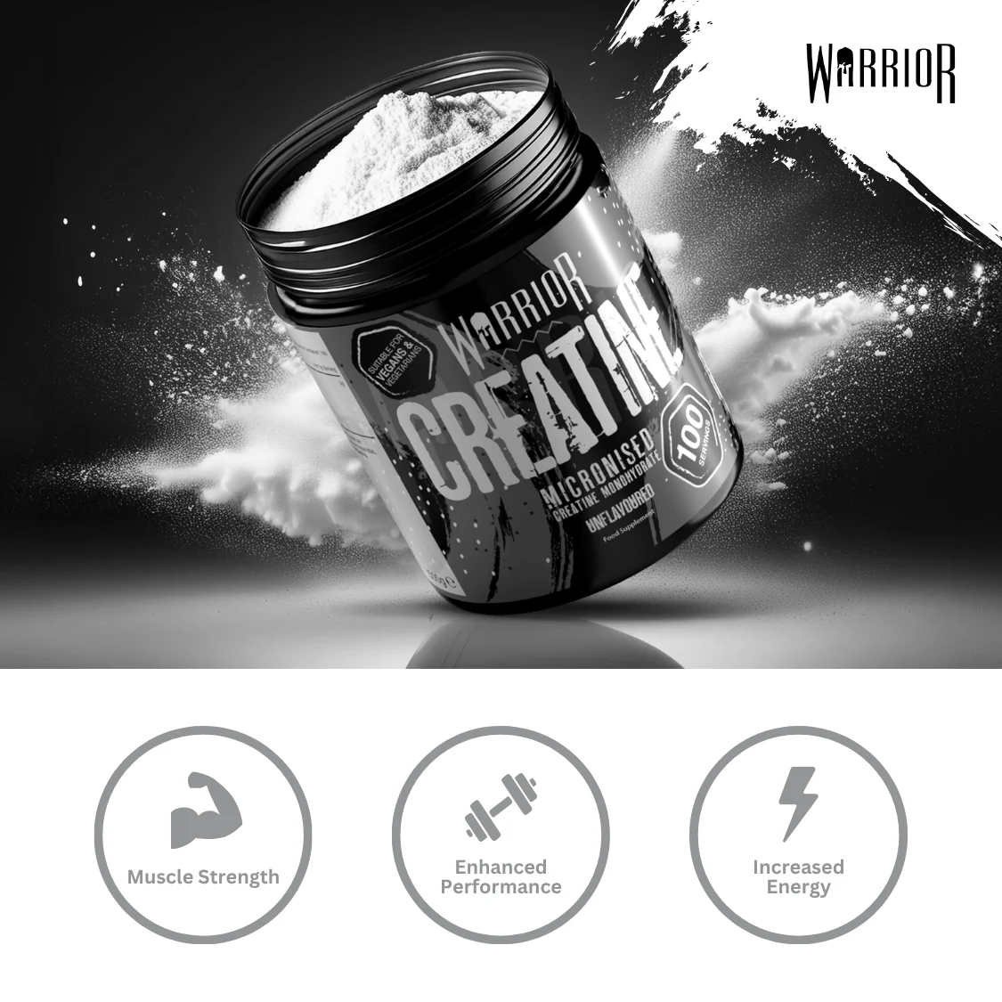 1 Year Supply of Creatine Monohydrate - Image 2
