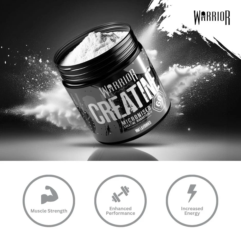 Warrior Creatine Monohydrate Powder - 300g, 500g & 1KG - Image 4