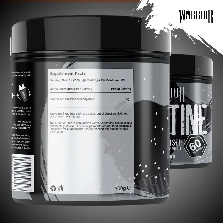Warrior Creatine Monohydrate Powder - 300g, 500g & 1KG - Image 7