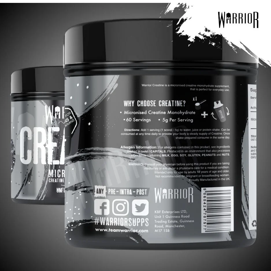 Warrior Creatine Monohydrate Powder - 300g, 500g & 1KG - Image 8