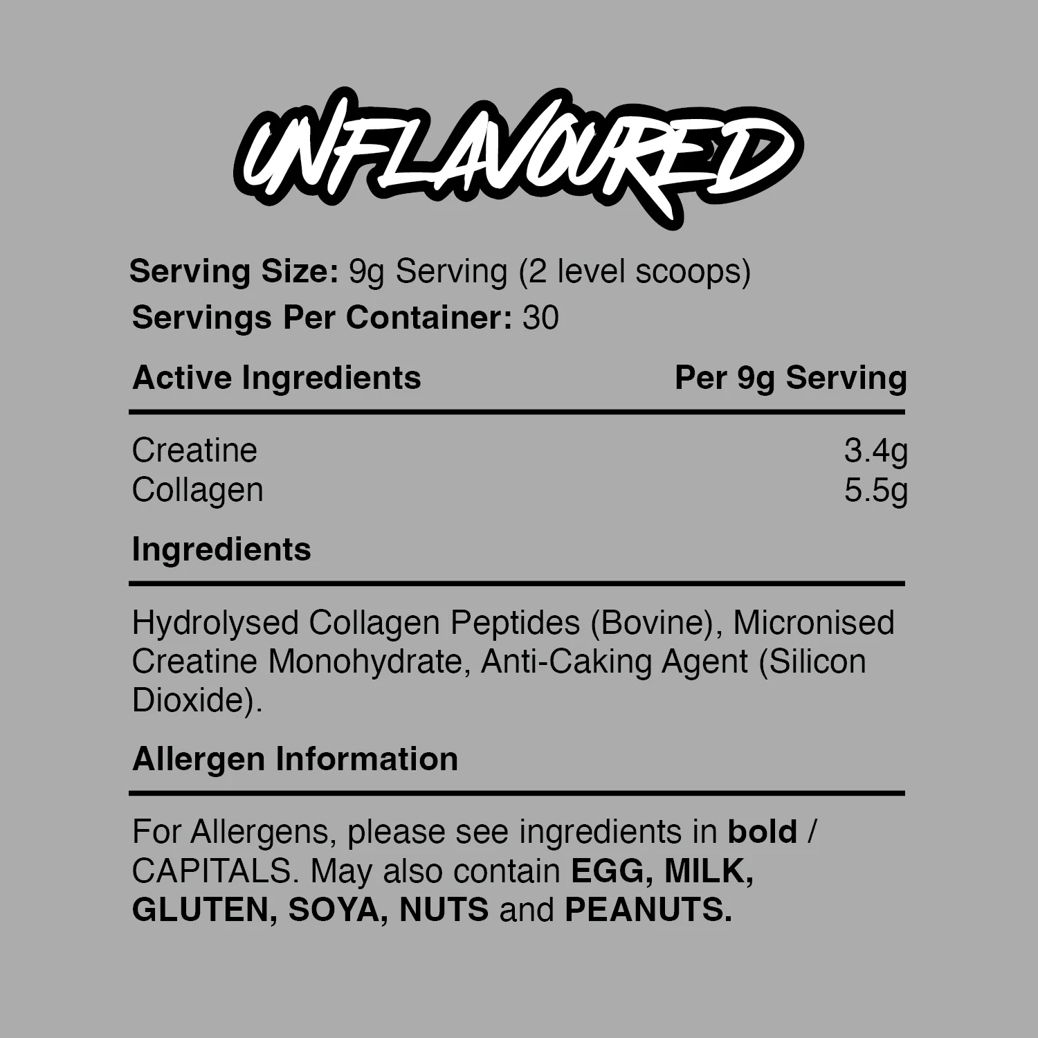 Warrior Creatine Plus Collagen - 30 Servings - Image 12
