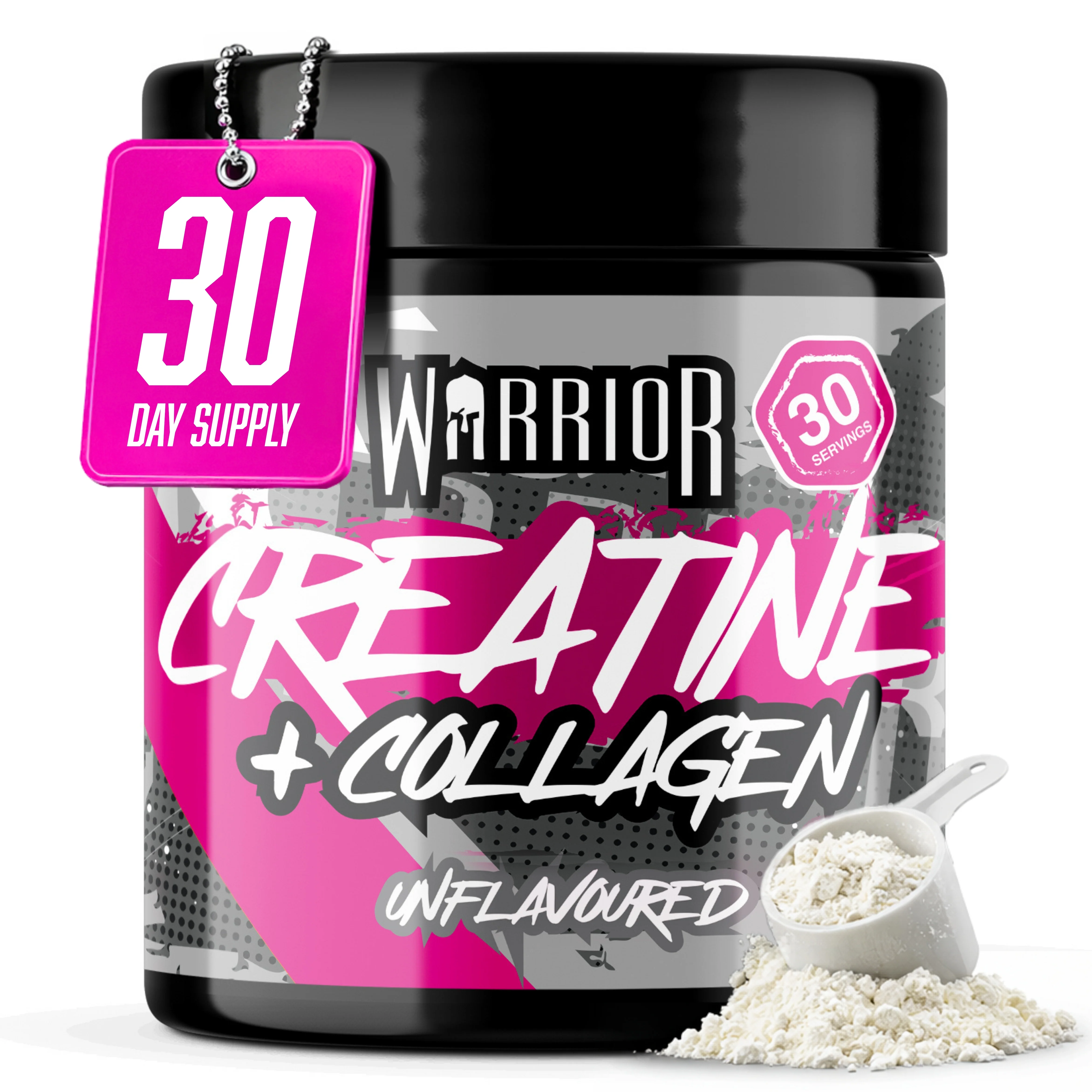 Warrior Creatine Plus Collagen - 30 Servings - Image 21