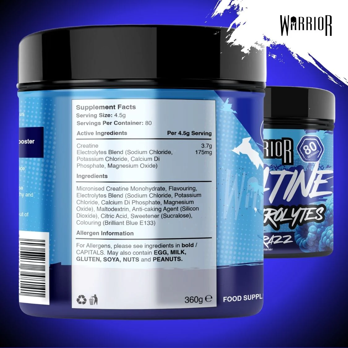 Warrior Creatine Plus Electrolytes - Image 13