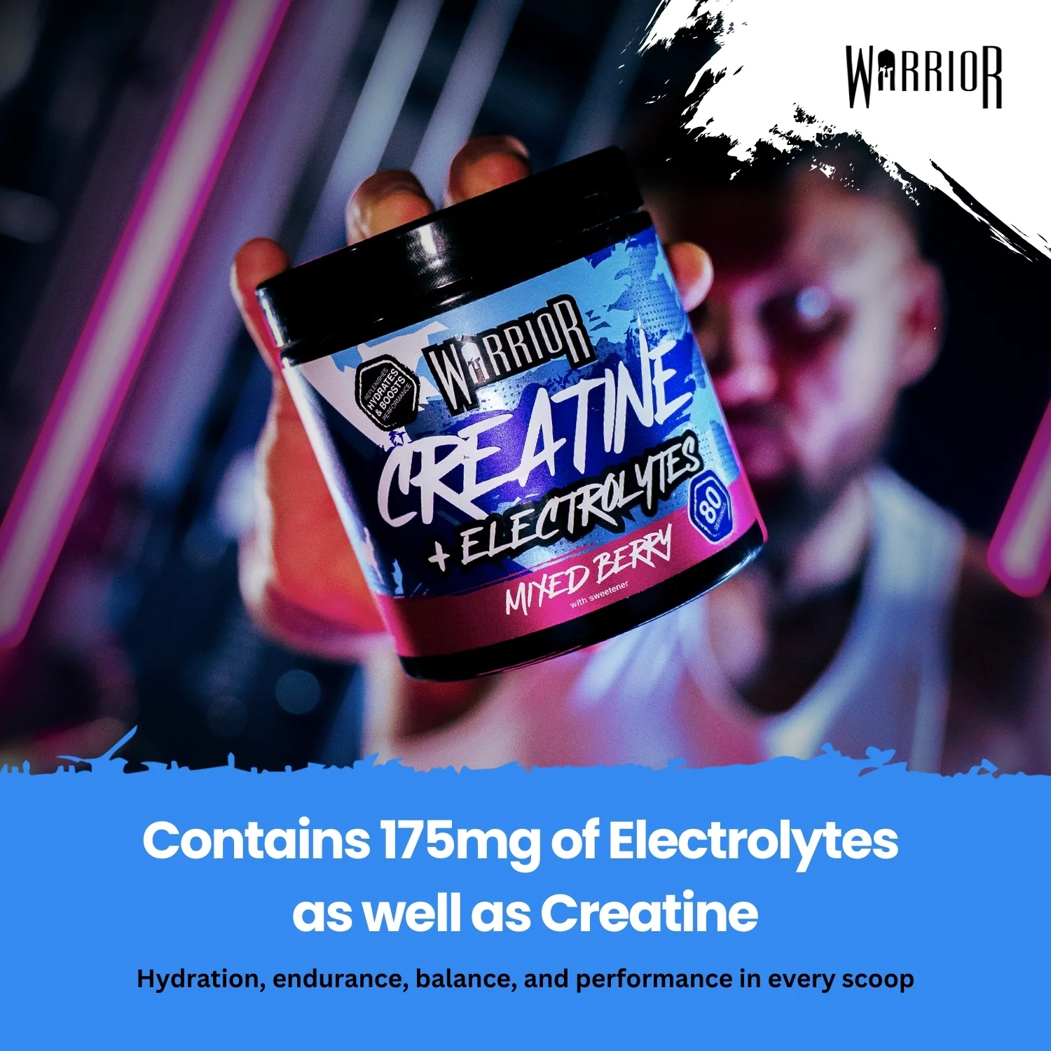 Warrior Creatine Plus Electrolytes - Image 3