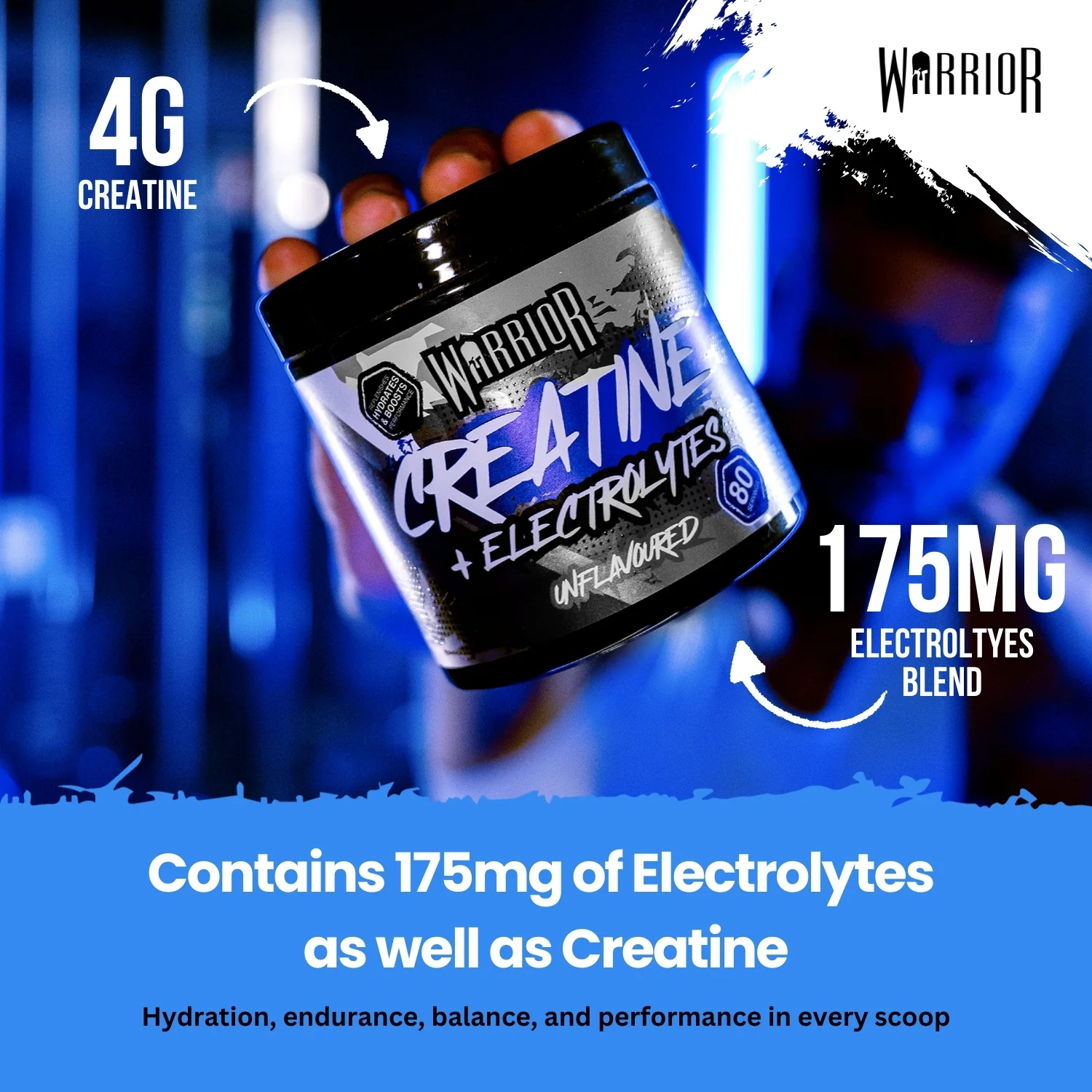 Warrior Creatine Plus Electrolytes - Image 4