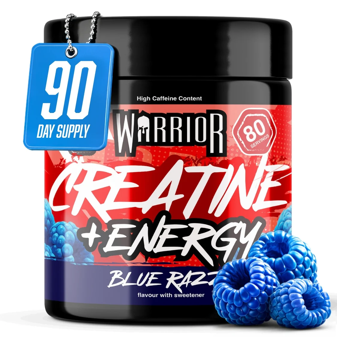 Warrior Creatine Plus Energy - 80 Servings - Image 4