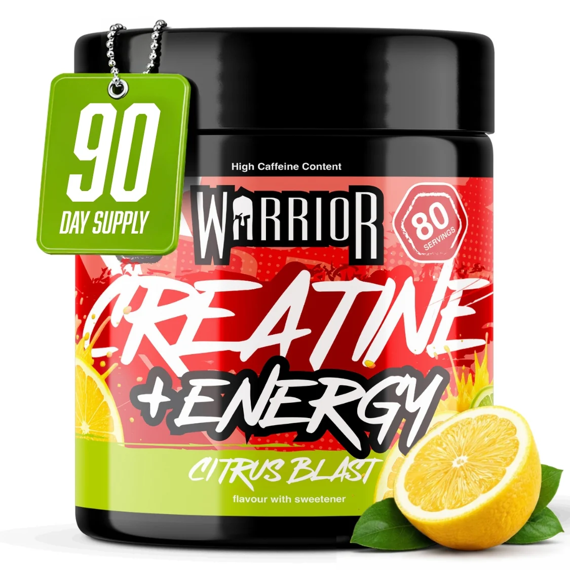Warrior Creatine Plus Energy - 80 Servings - Image 5
