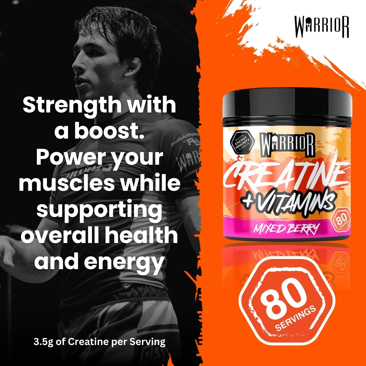 Warrior Creatine Plus Vitamins - Image 4