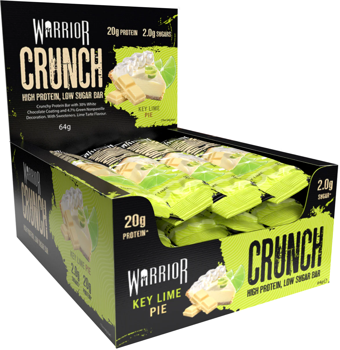 Warrior Crunch Protein Bars 12 x 64g - Image 12