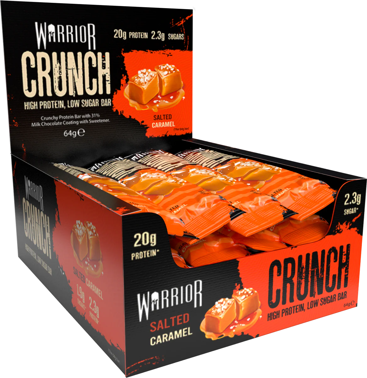 Warrior Crunch Protein Bars 12 x 64g - Image 15