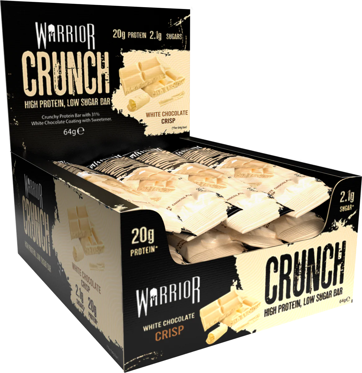 Warrior Crunch Protein Bars 12 x 64g - Image 16