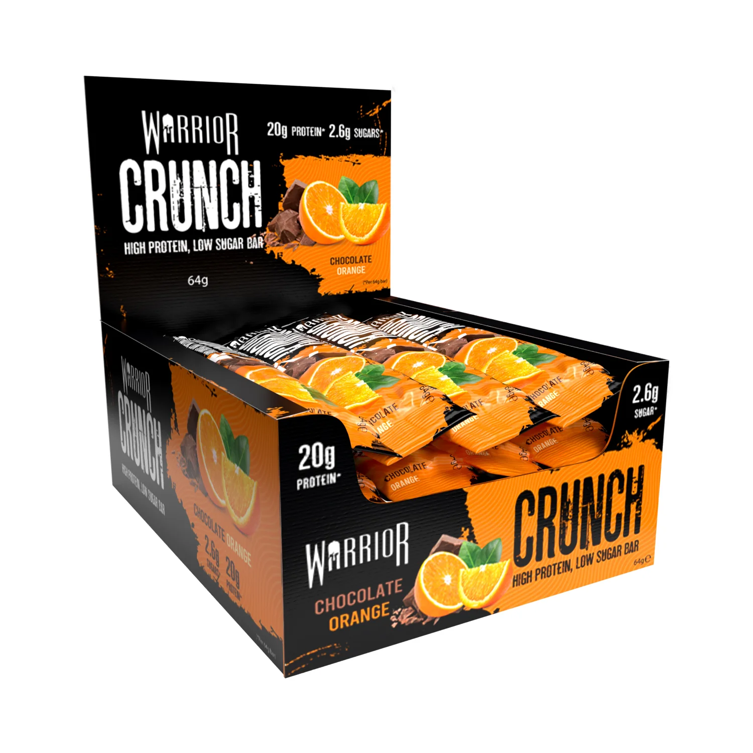 Warrior Crunch Protein Bars 12 x 64g - Image 22