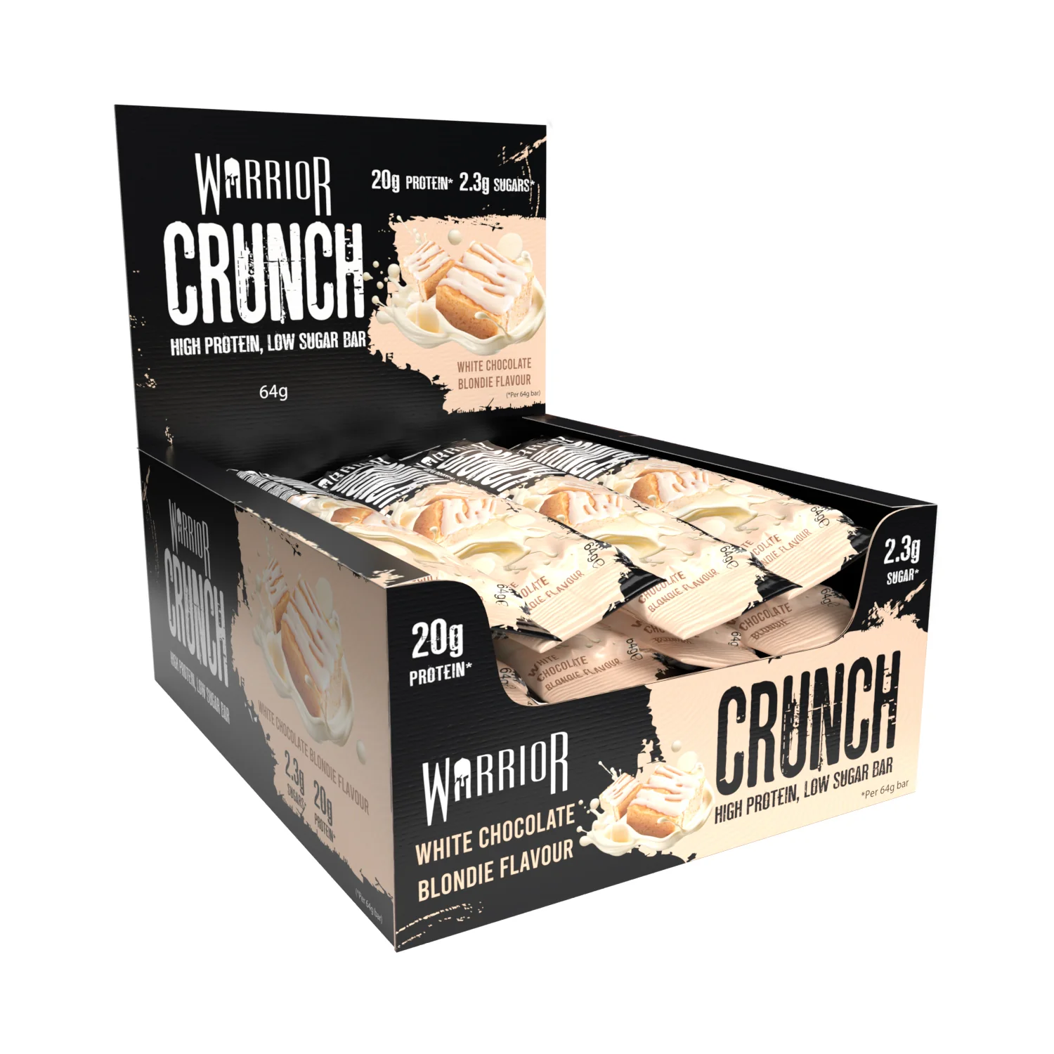 Warrior Crunch Protein Bars 12 x 64g - Image 24