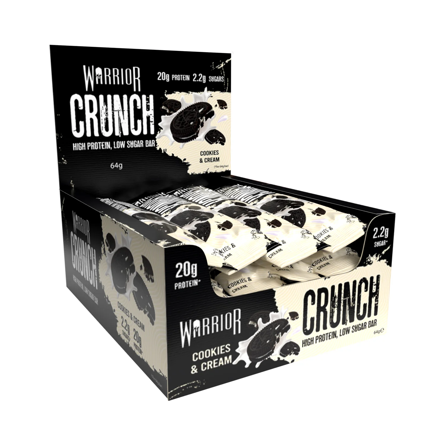 Warrior Crunch Protein Bars 12 x 64g - Image 25