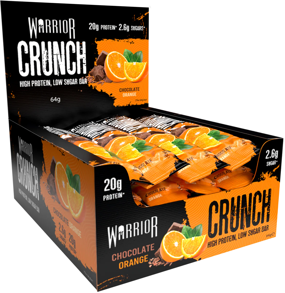 Warrior Crunch Protein Bars 12 x 64g - Image 26