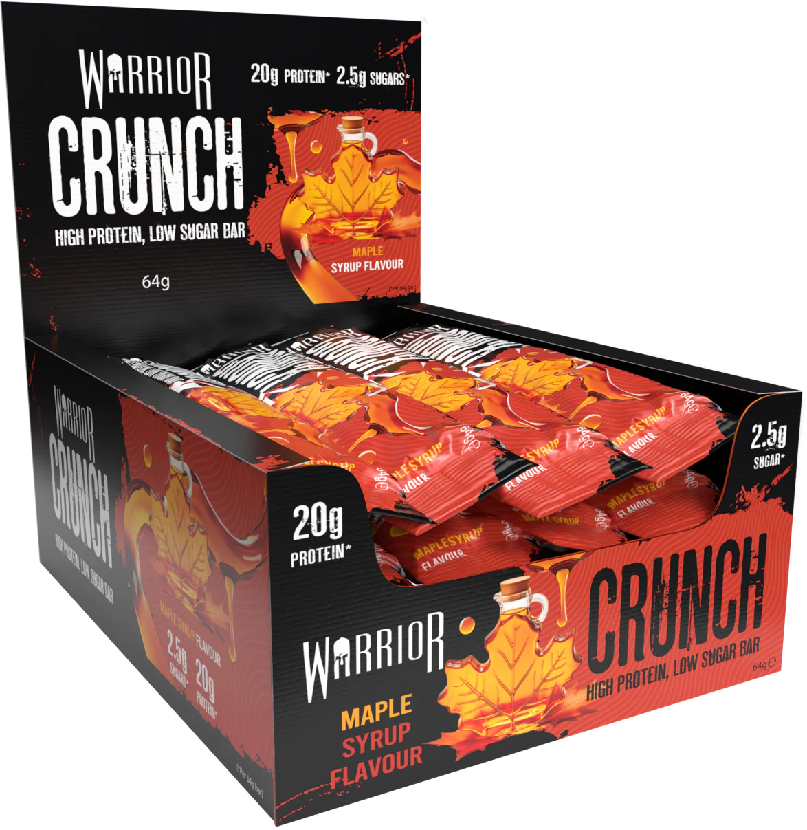 Warrior Crunch Protein Bars 12 x 64g - Image 27