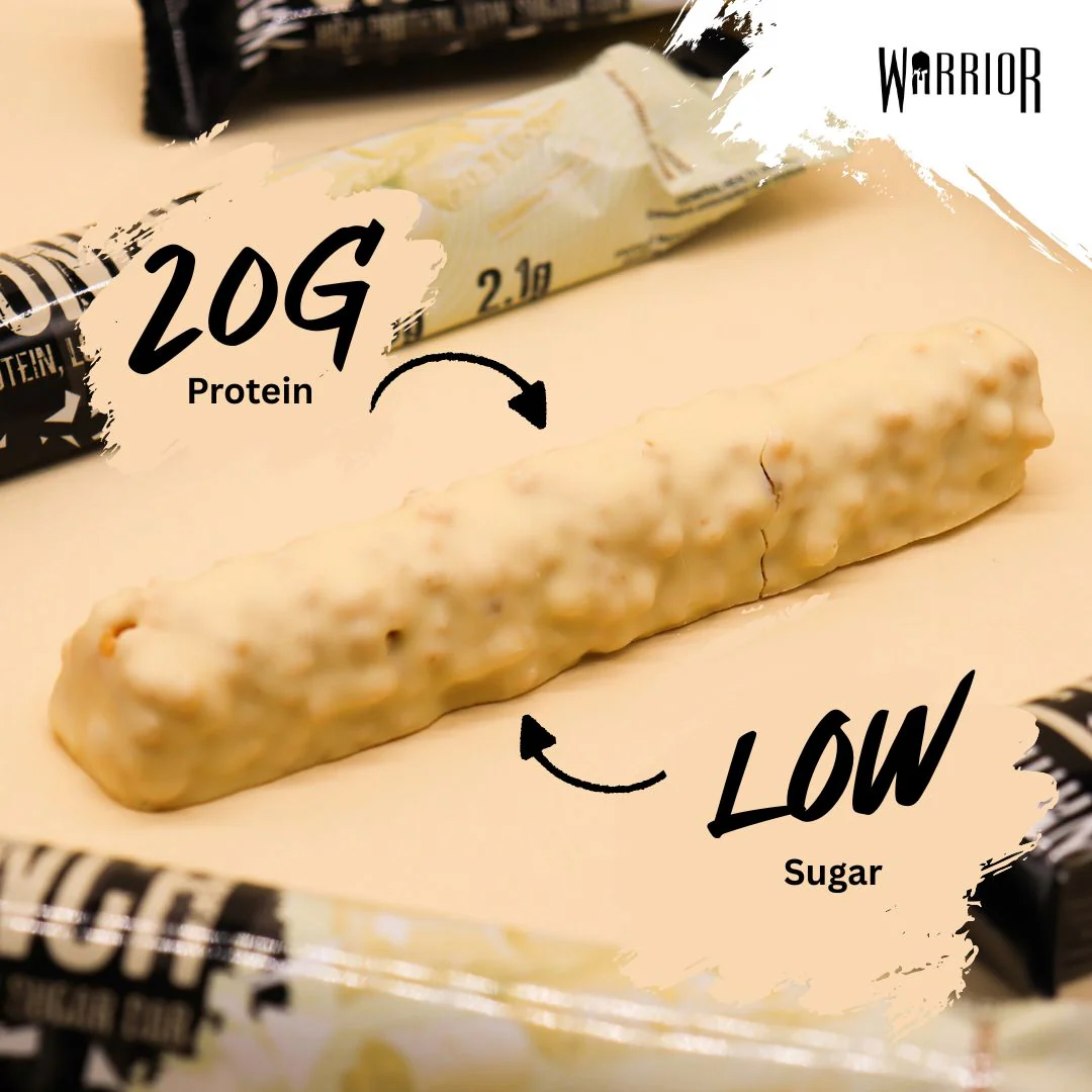 Warrior Crunch Protein Bars 12 x 64g - Image 3