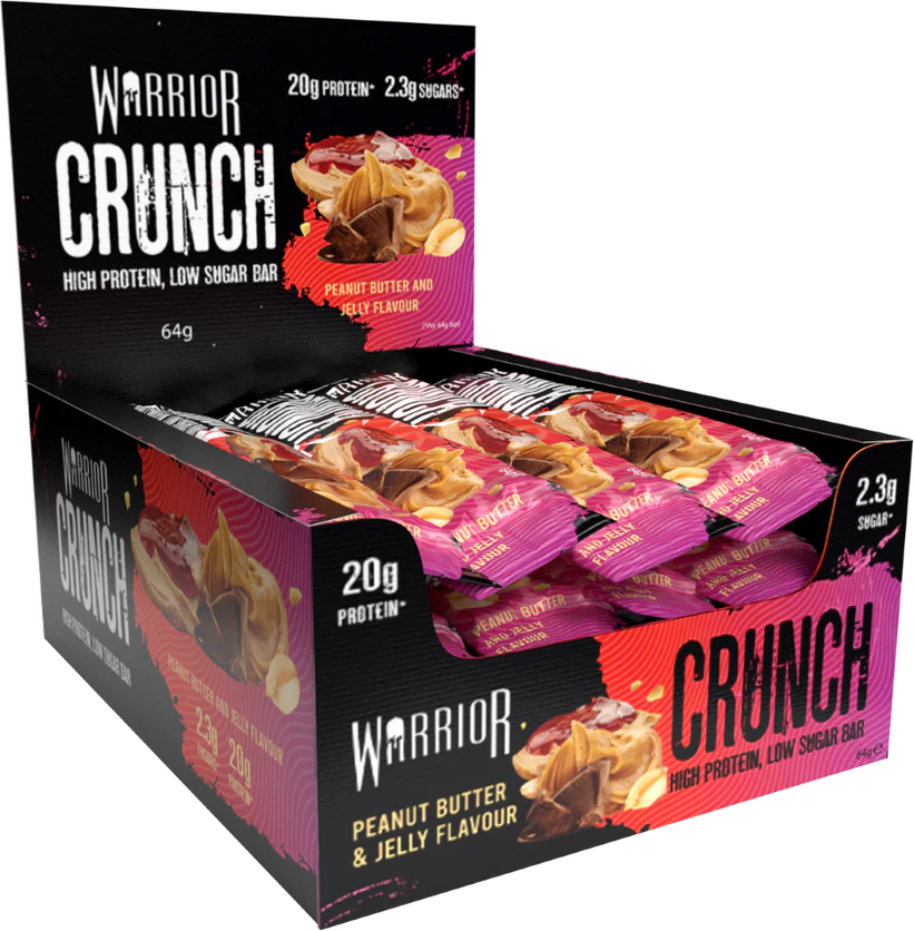 Warrior Crunch Protein Bars 12 x 64g - Image 6