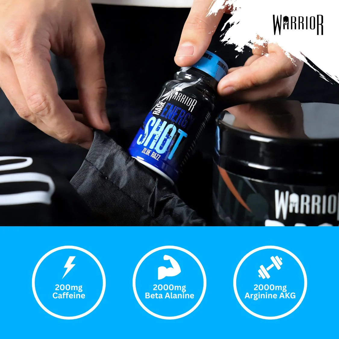 Warrior Rage Pre-Workout Energy Shots - Image 3