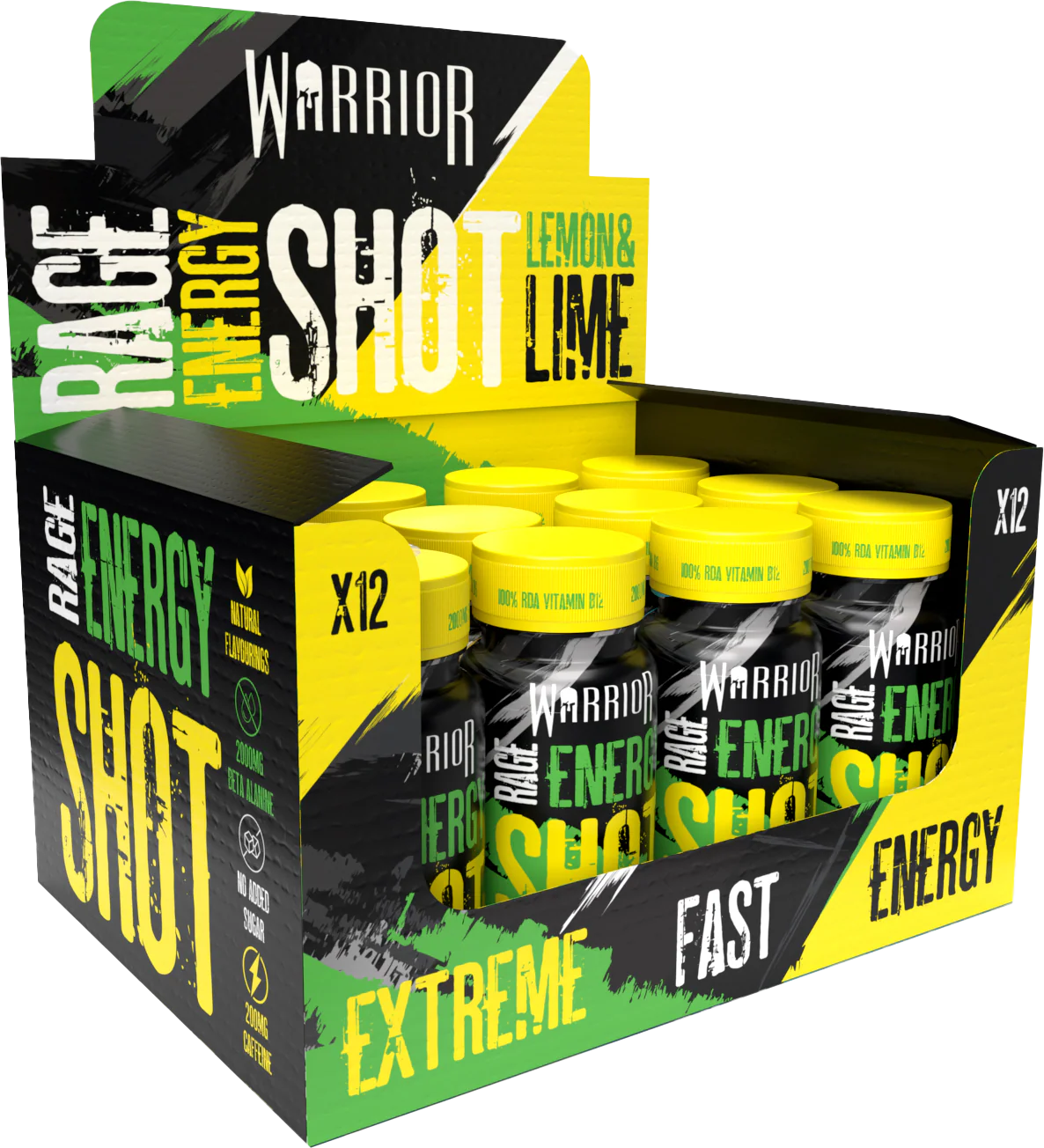 Warrior Rage Pre-Workout Energy Shots - Image 4