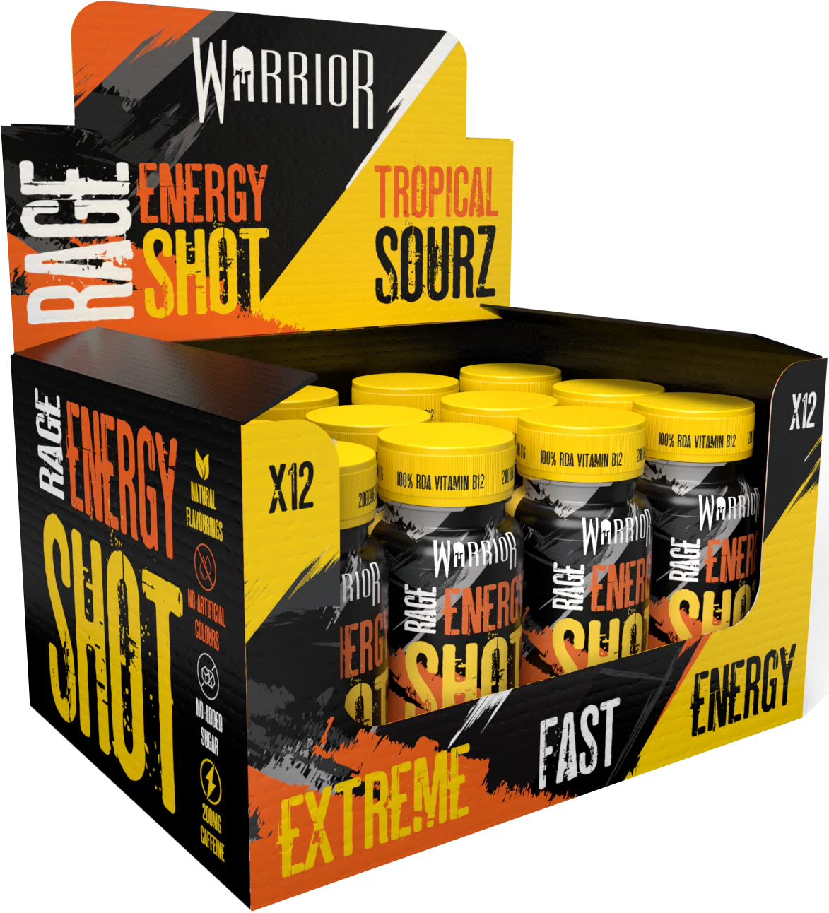 Warrior Rage Pre-Workout Energy Shots - Image 5