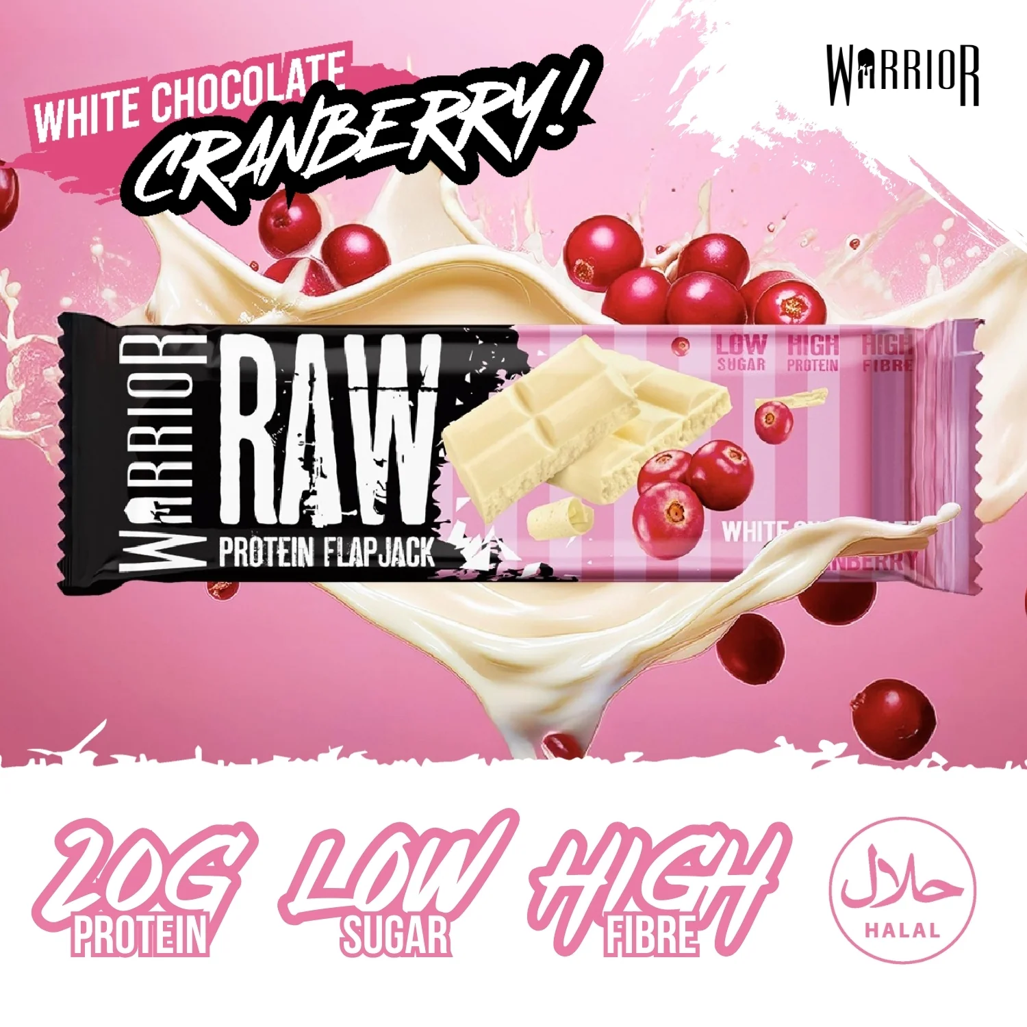 Warrior RAW Protein Bar - 12 x 75g Bars - Image 11