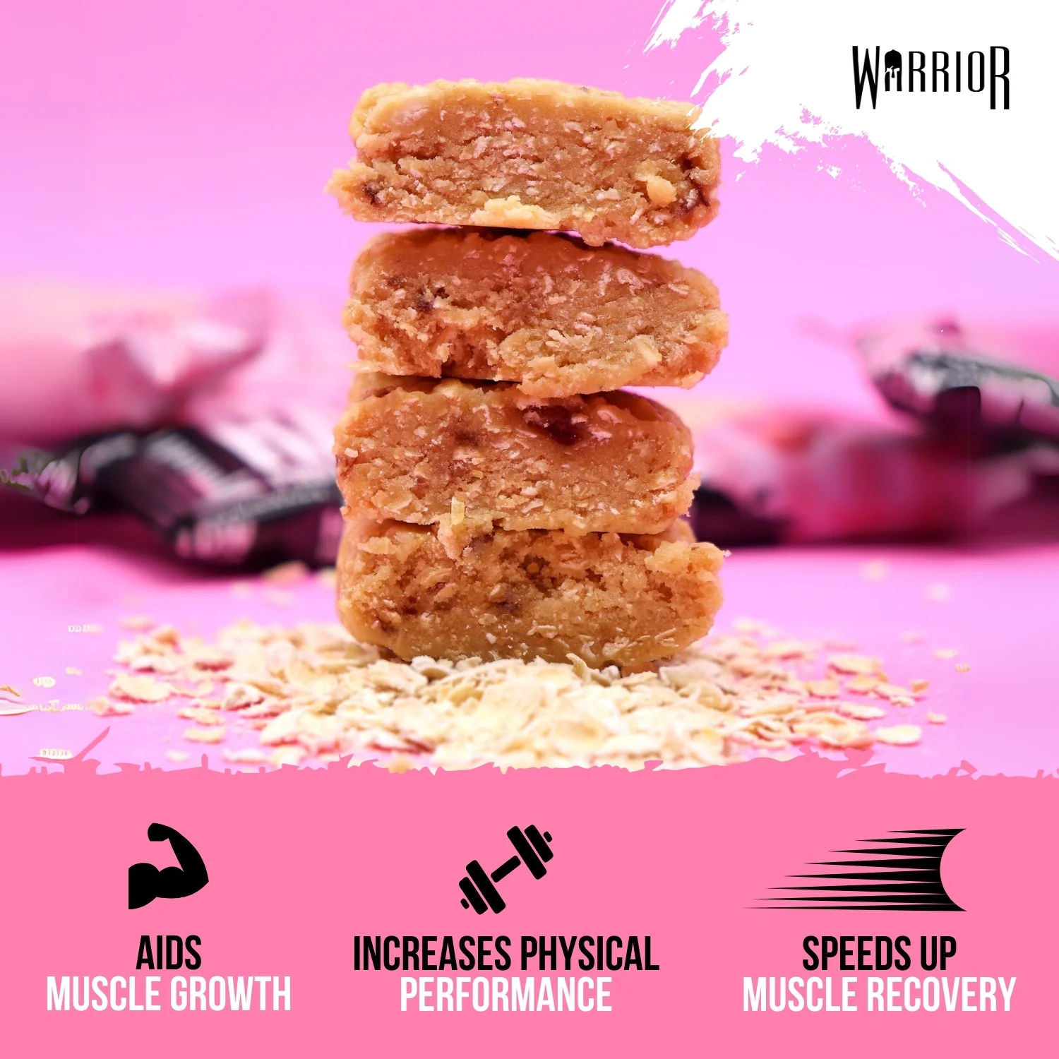 Warrior RAW Protein Bar - 12 x 75g Bars - Image 12