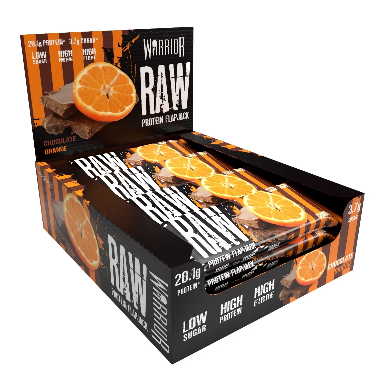 Warrior RAW Protein Bar - 12 x 75g Bars - Image 19