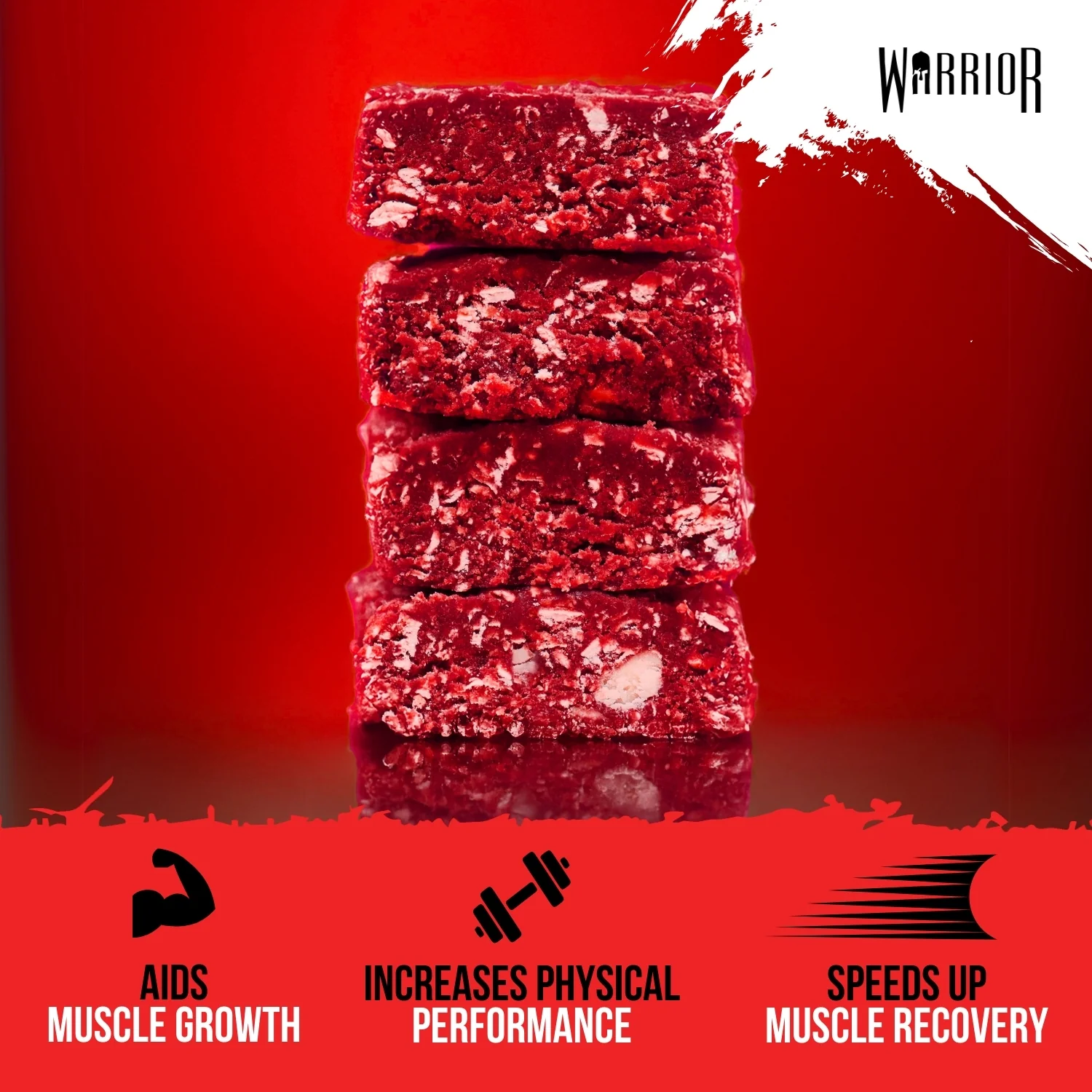 Warrior RAW Protein Bar - 12 x 75g Bars - Image 47