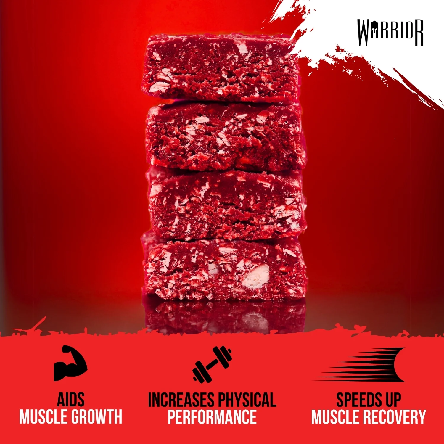 Warrior RAW Protein Bar - 12 x 75g Bars - Image 52