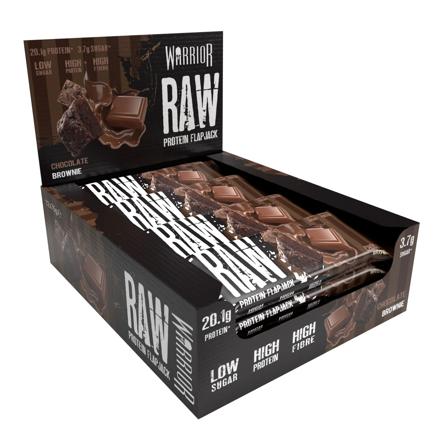 Warrior RAW Protein Bar - 12 x 75g Bars - Image 7