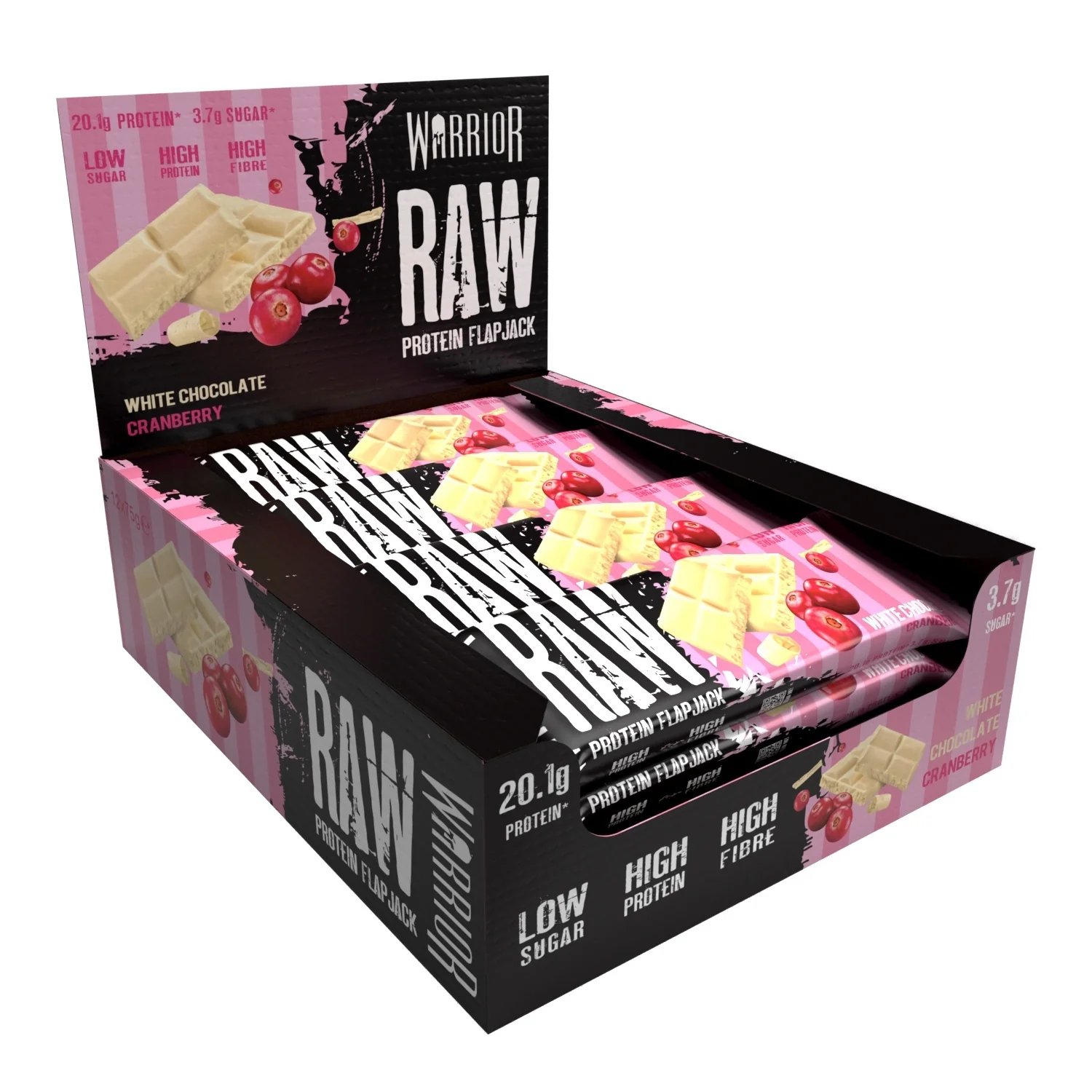 Warrior RAW Protein Bar - 12 x 75g Bars - Image 9