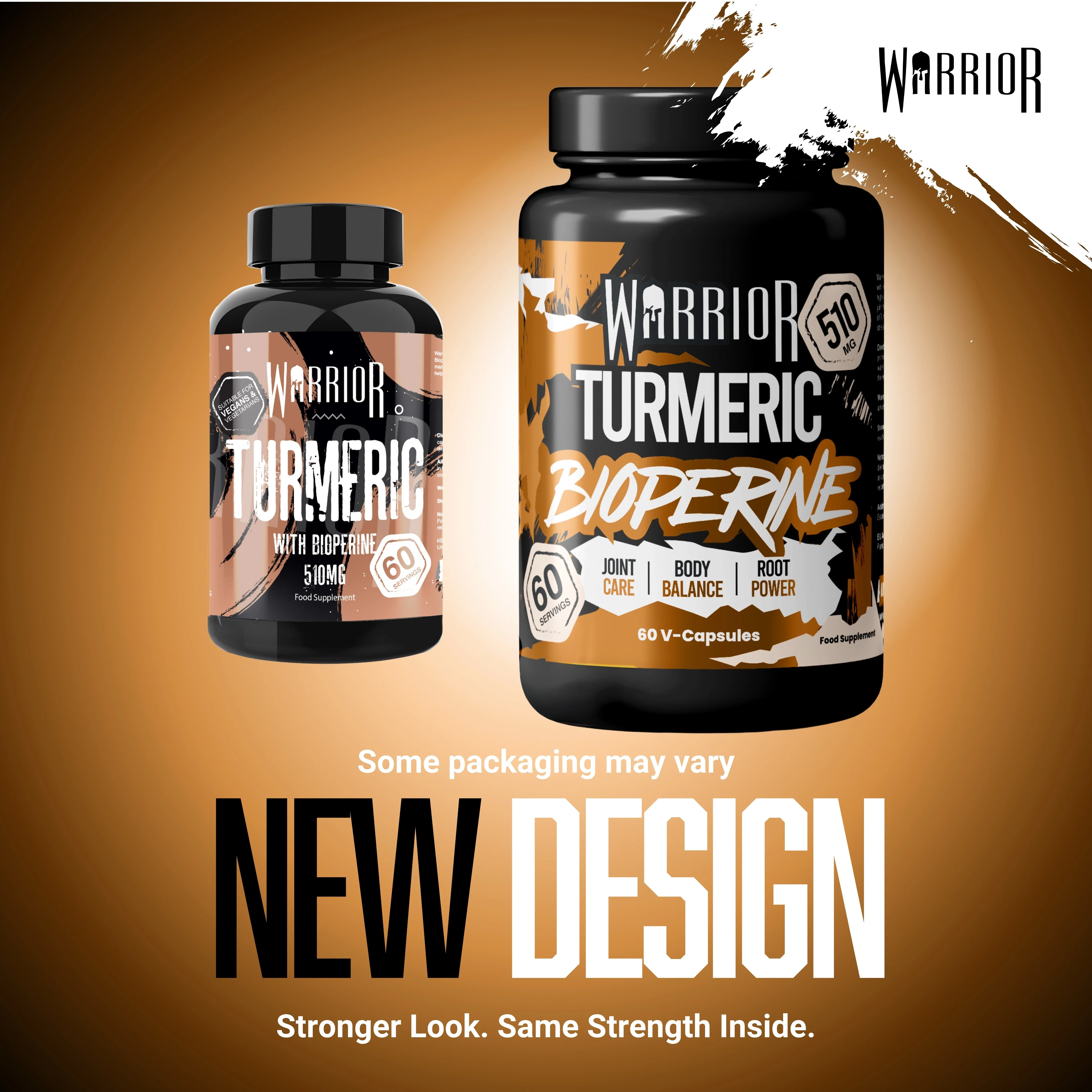Warrior Turmeric with Bioperine 510mg - 60 Vegan Caps - Image 6