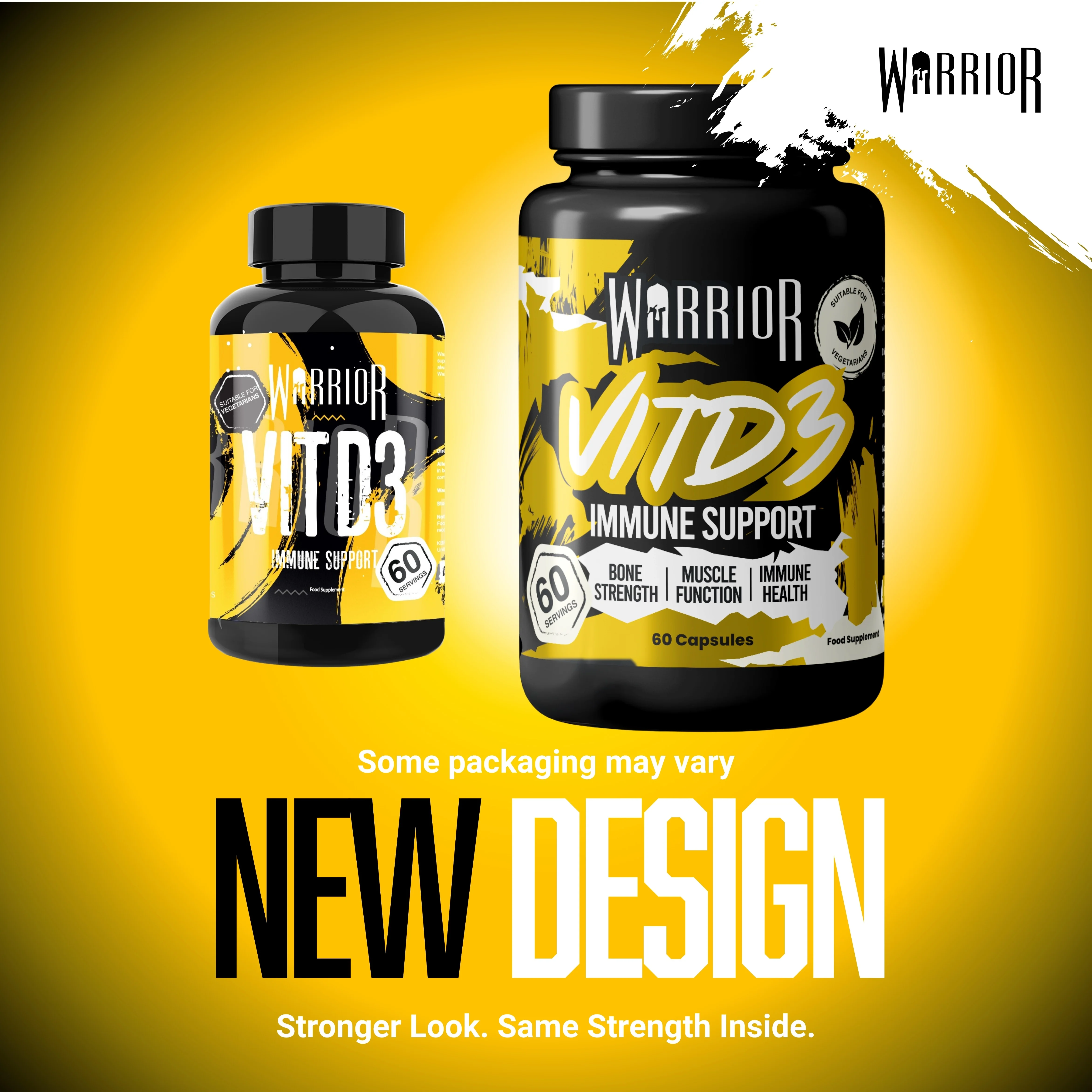 Warrior Vitamin D3 – 4000 IU (60 Tablets) | High Strength Immunity, Bone, Mood & Muscle Support - Image 6