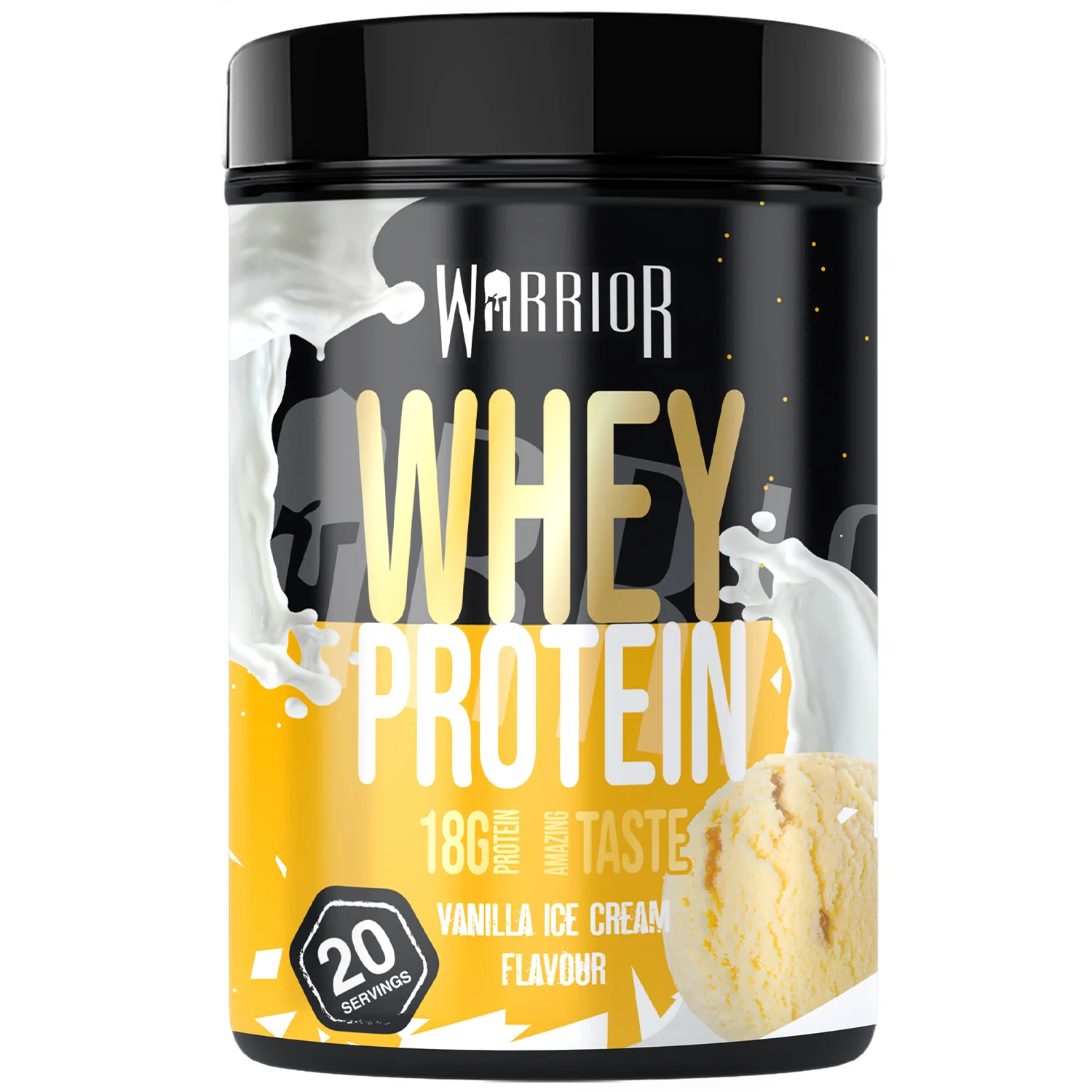 Warrior Whey Protein Powder – 500g | High Protein Shake for Muscle, Recovery & Lean Gains UK - Image 12