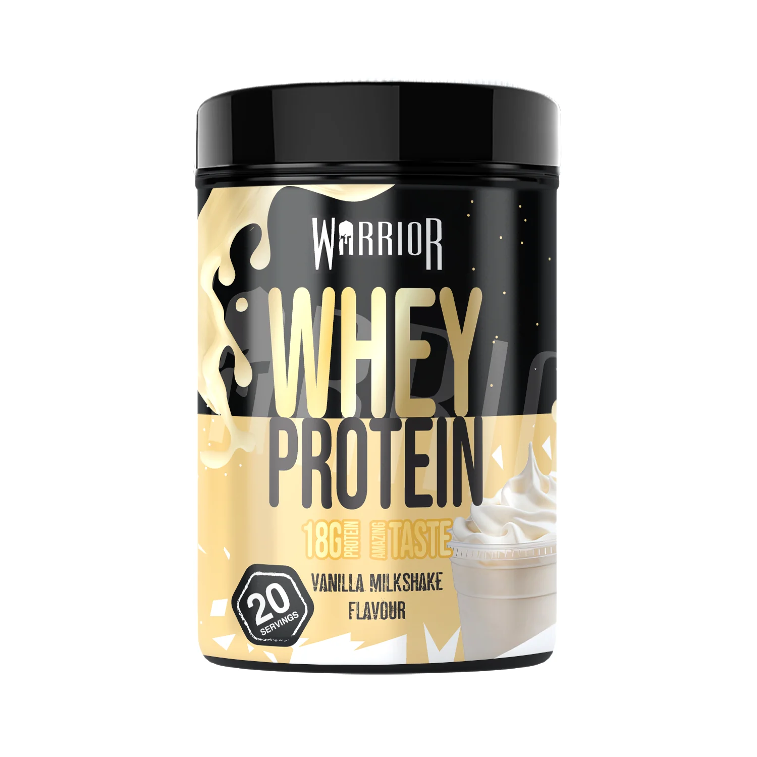 Warrior Whey Protein Powder – 500g | High Protein Shake for Muscle, Recovery & Lean Gains UK - Image 13